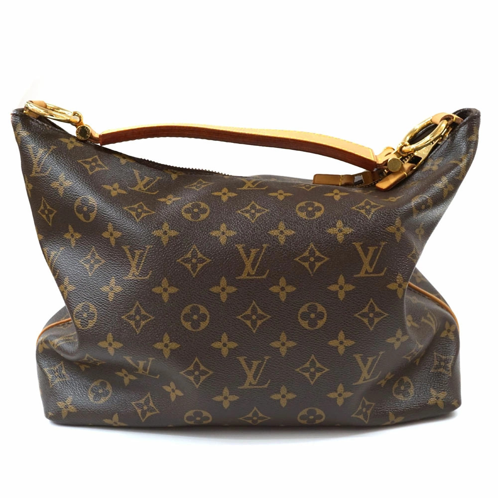 Louis Vuitton Sully Monogram Shoulder Bag Brown